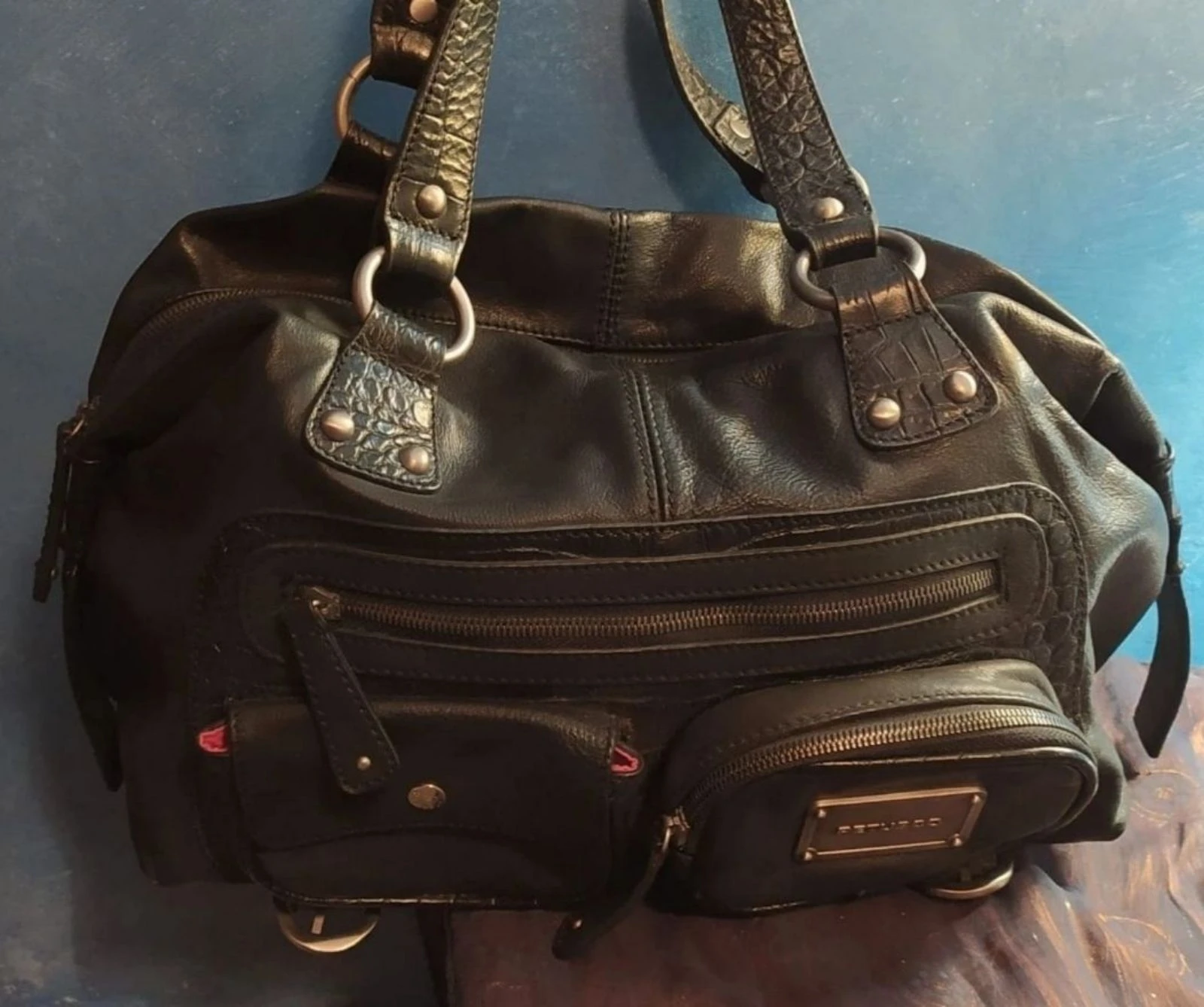 Bolso piel petusco 
